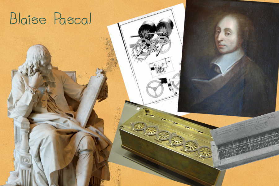 Blaise Pascal, portrait, statue et travaux